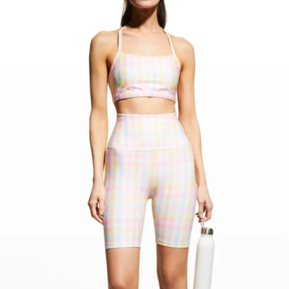 Beyond Yoga gingham set
